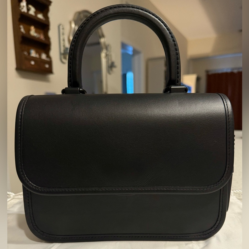 Coach Rogue Top Handle Matte Black